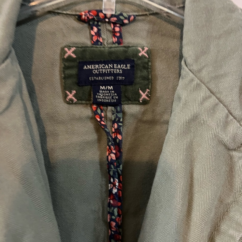 American Eagle Light Green Jacket - image 4